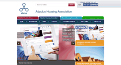 Desktop Screenshot of aha.adactushousing.co.uk