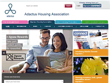Tablet Screenshot of adactushousing.co.uk